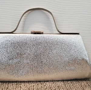 Vintage silver handbag